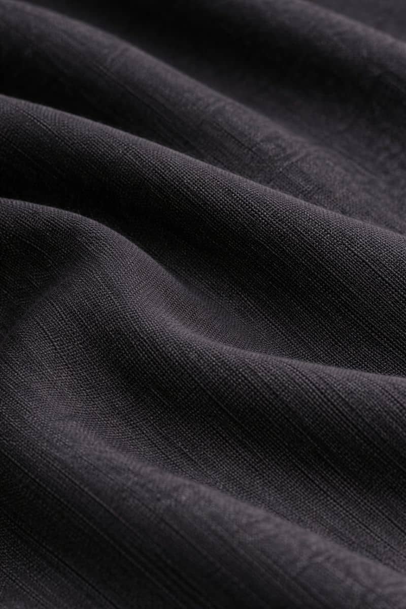 black linen shirt men fabric