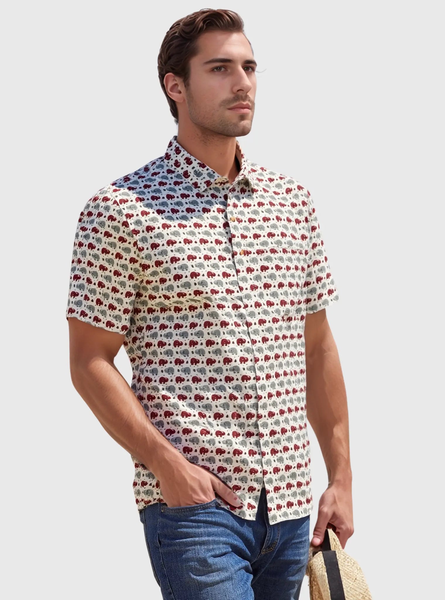 Lazy Elephant Trails Casual Shirt For Men