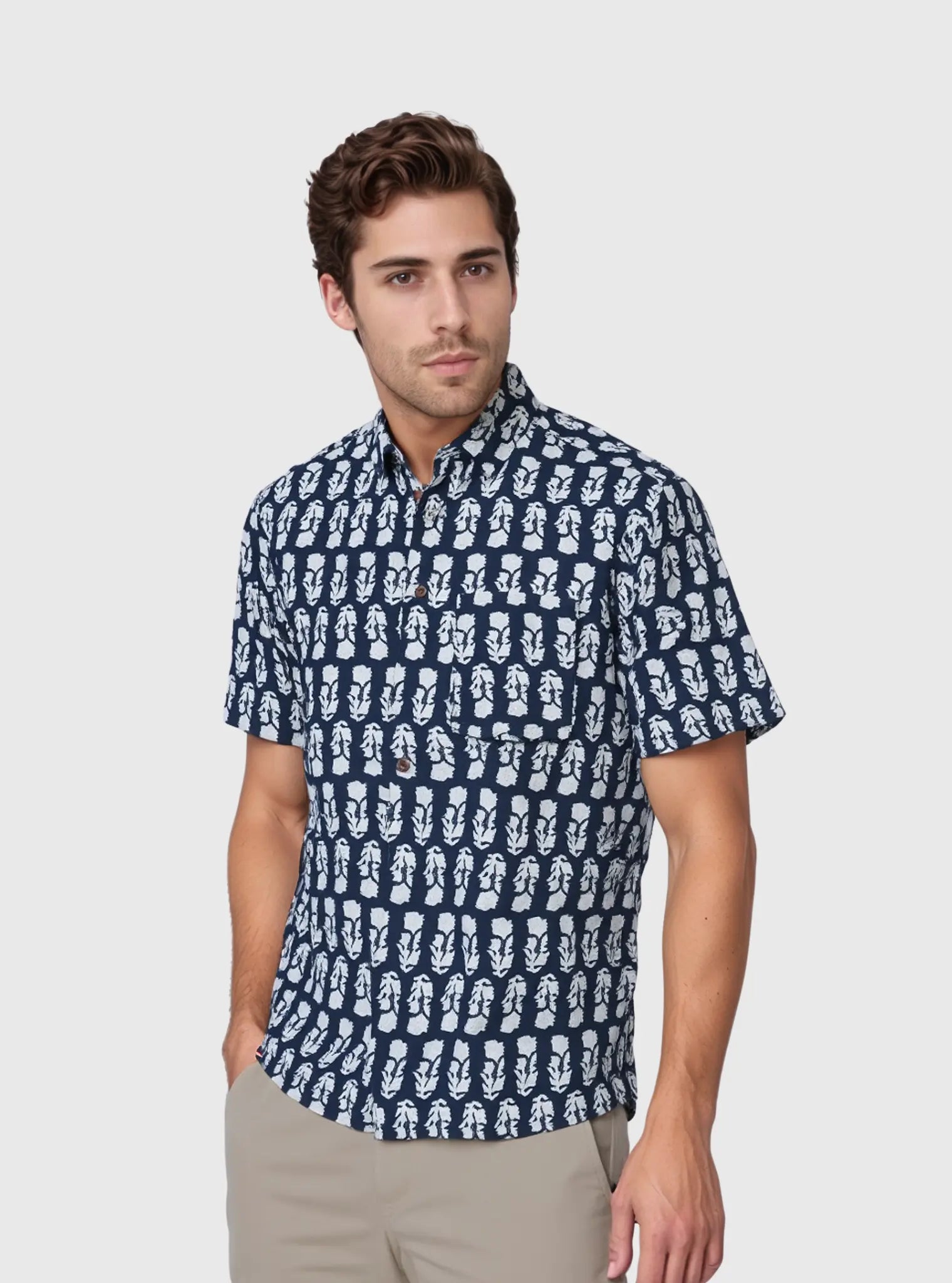 Flirty Blue Casual Shirt