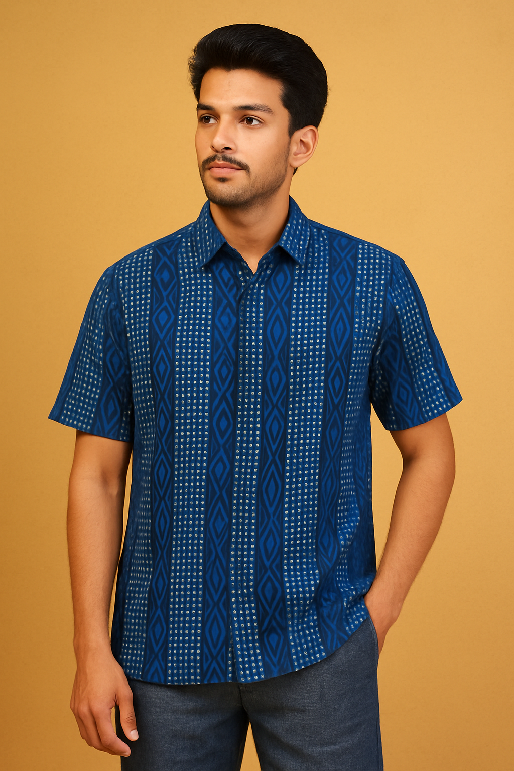 Indigo Rhythm Shirt