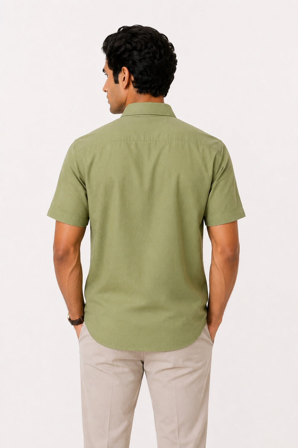 Timeless Comfort Shirt - Sage Olive