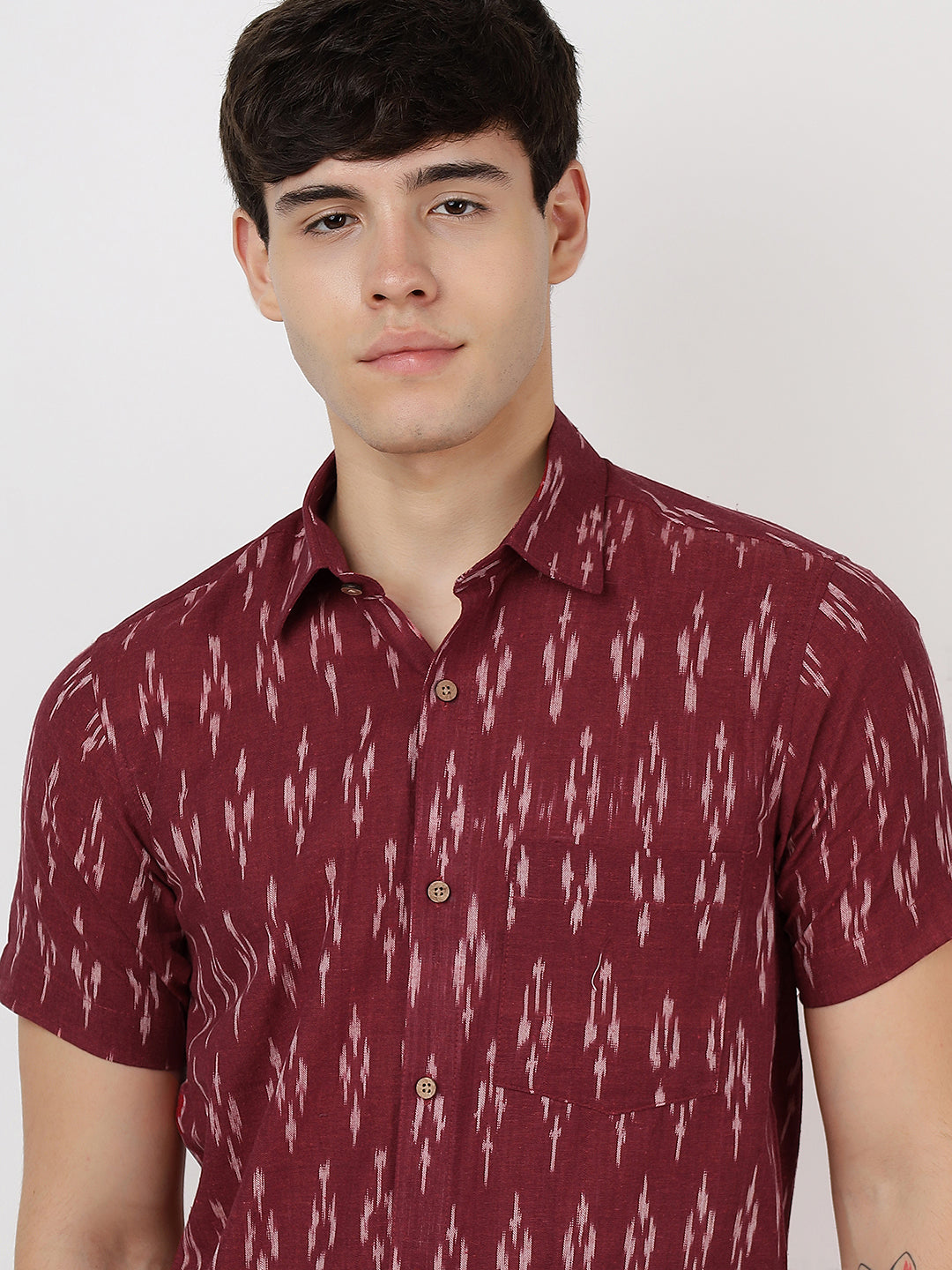 Ikat Casual Shirt For Men