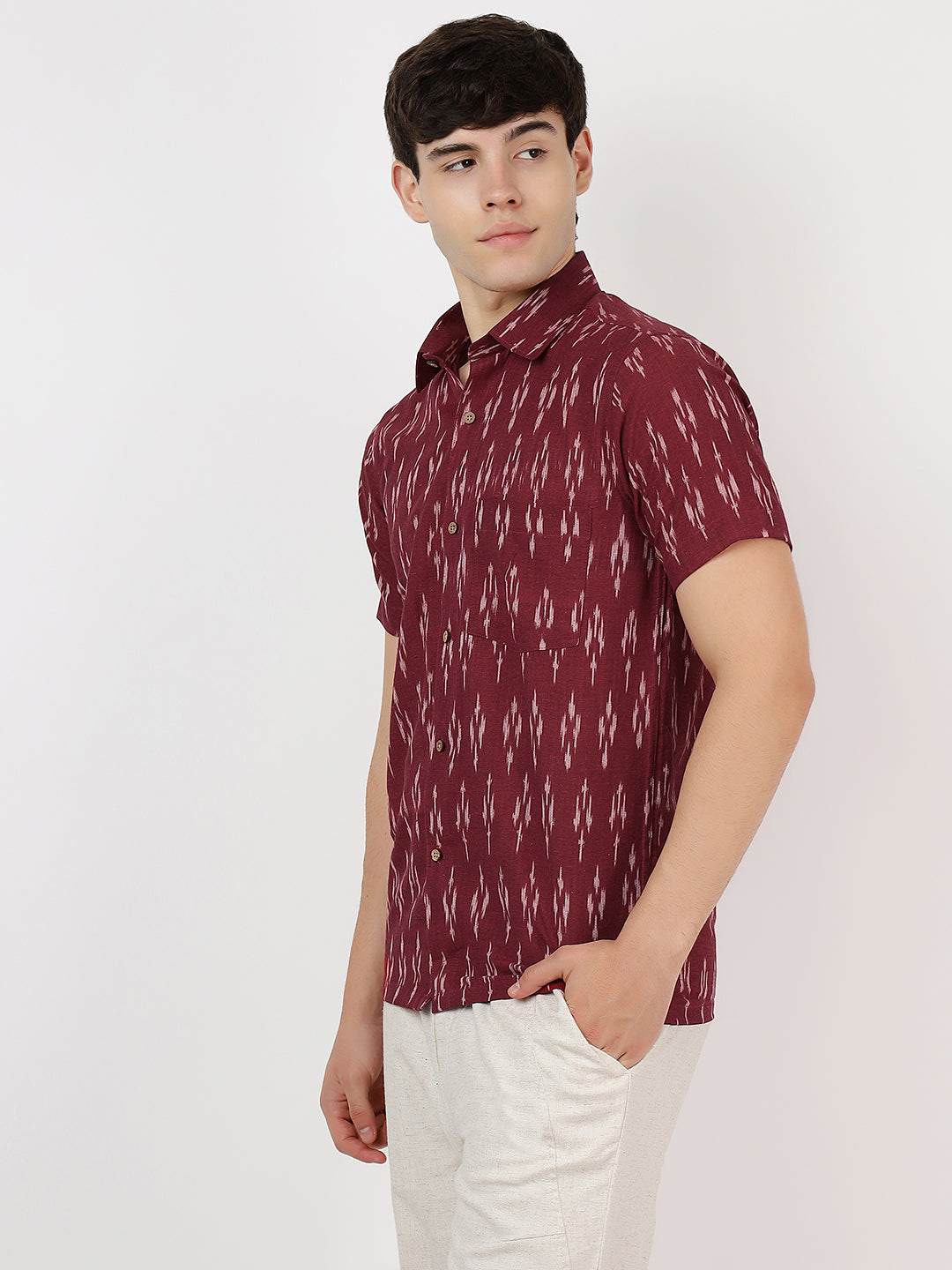 Ikat Casual Shirt For Men