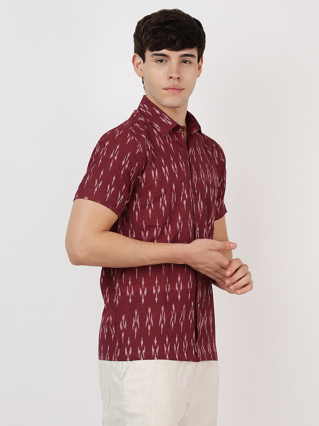 Ikat Casual Shirt For Men