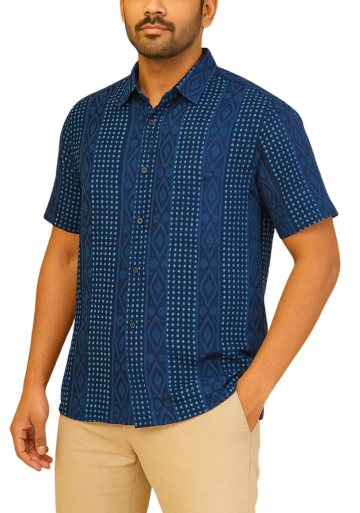 Indigo Rhythm Shirt