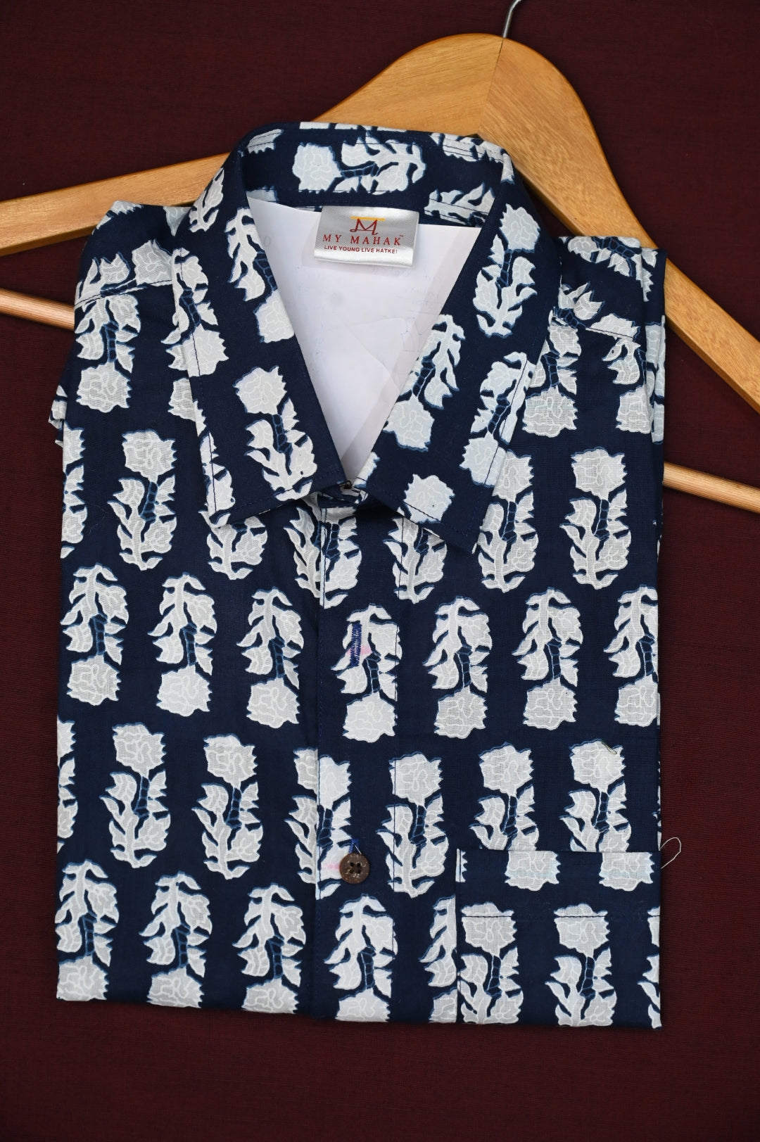 Flirty Blue Casual Shirt