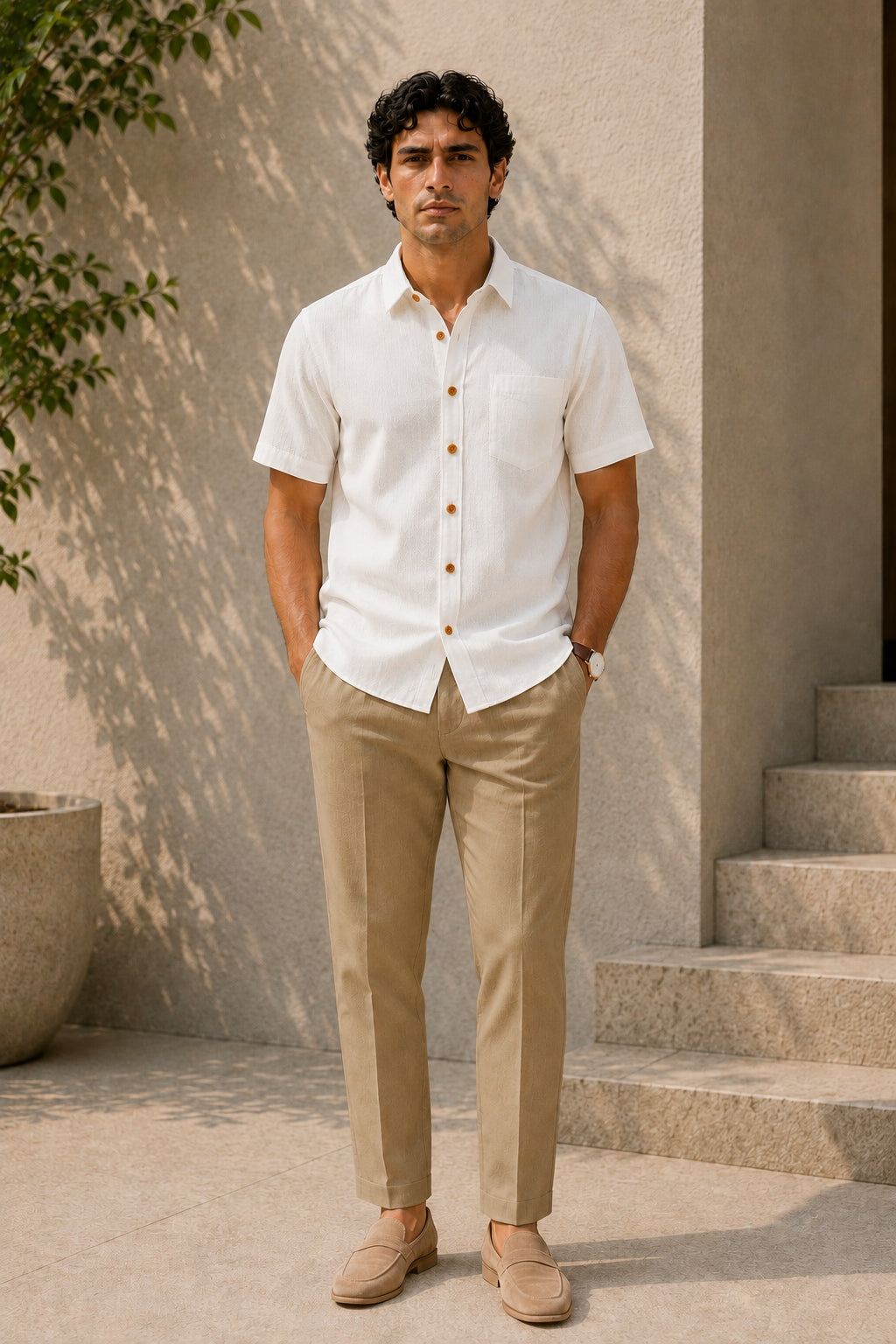 Pack of 3 Premium Cotton Shirts (Multi-Fabric Edition)