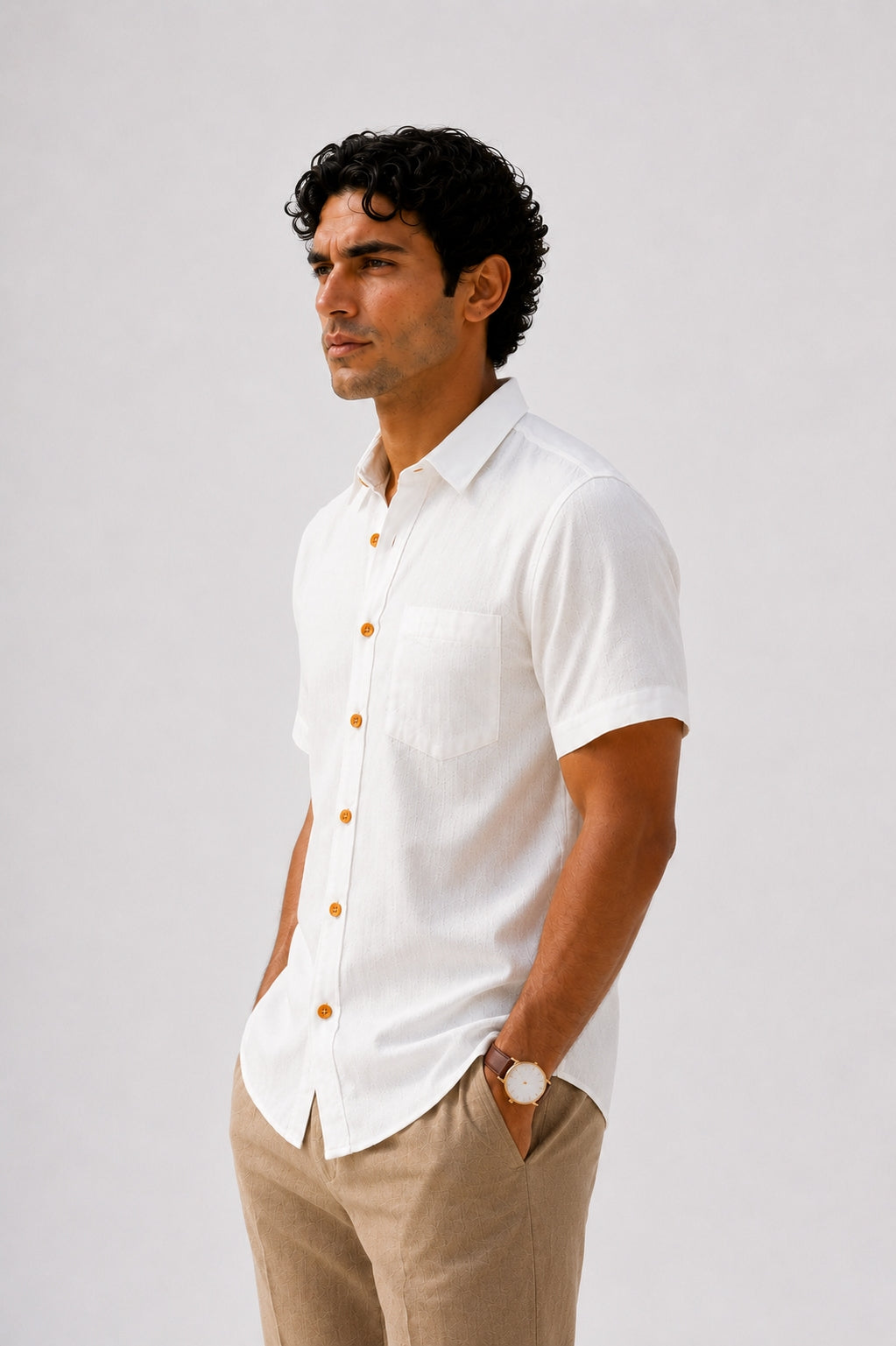 Pack of 3 Premium Cotton Shirts (Multi-Fabric Edition)