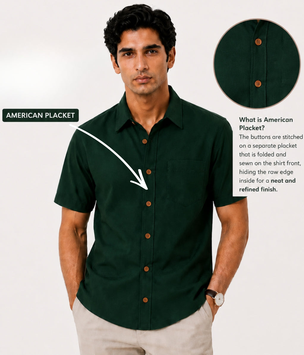 Timeless Comfort Shirt - Dark Green