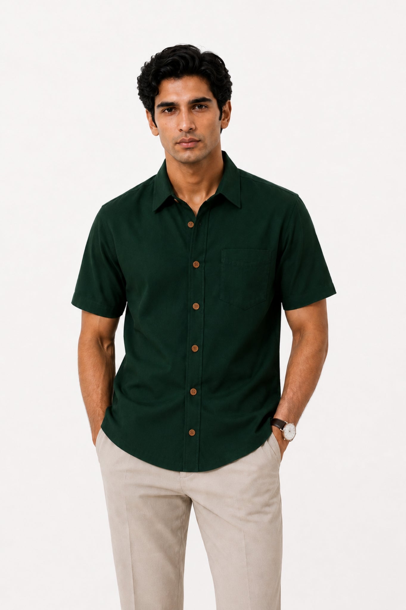 Pack of 3 Premium Cotton Shirts (Multi-Fabric Edition)